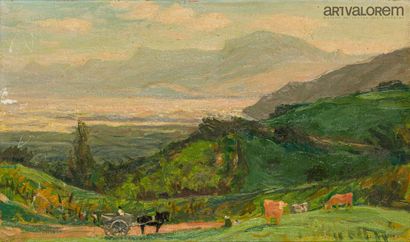 Jules Léon FLANDRIN (1871-1947)

Paysage...
