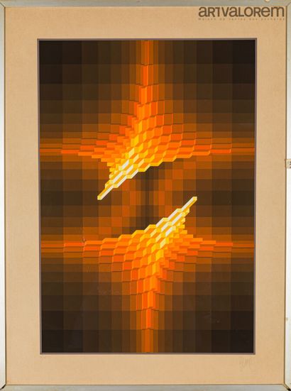 null YVARAL (1934-2002)

Composition cinétique

Sérigraphie en couleurs, n°50/175...
