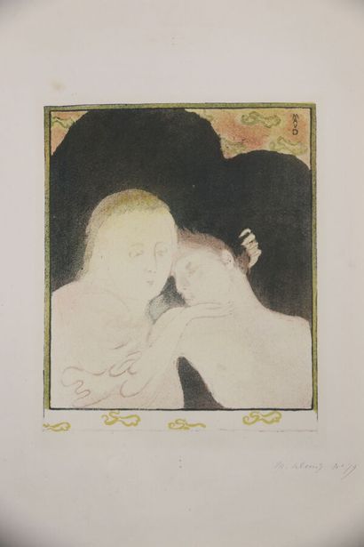 null Maurice DENIS (1870-1943)

Tenderness, 1893 

Lithograph in colors, numbered...