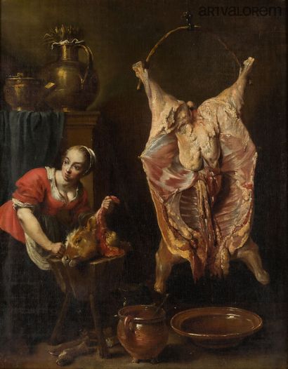 null Cercle de David TENIERS le jeune (1610-1690)

La cuisinière et le veau écorché...