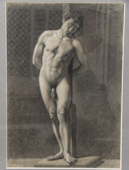 null French school mid 19th century - from Dijon (?)

Male Academy 

Charcoal and...