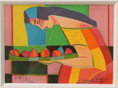 null France WAGNER (1943) 

Lot de 7 épreuves d'artiste en couleurs dont 4 encadrées....
