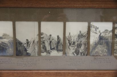 null Neuf photographies noir et blanc de soldats dans les tranchées en 1915. 

Montées...