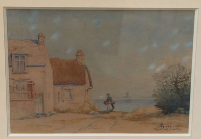 null Pierre Paul GIVRY (1853-1897)

Animated seaside at Morsalines (Manche)

Watercolor...