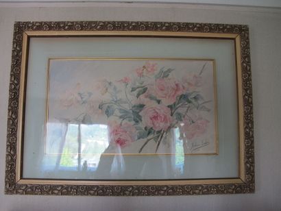 null Hélène FRECKE (XXe siècle)

Bouquet de roses

Aquarelle sur papier, signé en...