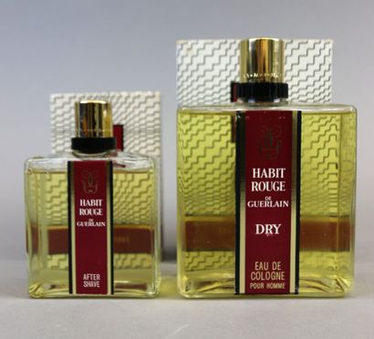 null Guerlain - "Habit Rouge Dry" - (1967)

Presented in its titled cardboard box,...