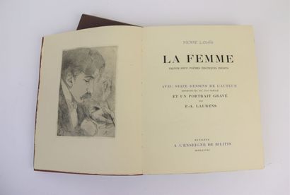 null Pierre LOUYS. The Woman. Thirty-nine unpublished erotic poems. Mytilène, A l'enseigne...