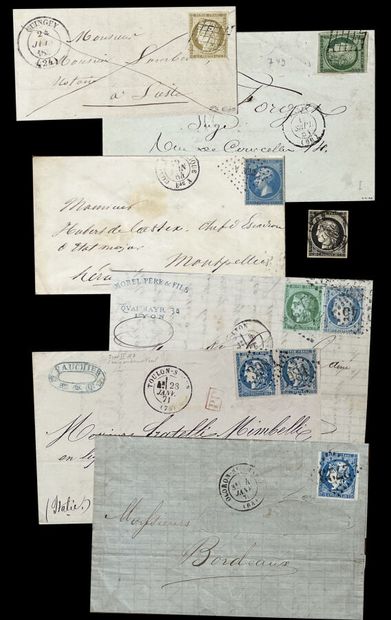 null Guerre de 1870-71 :



Importante collection de plis divers, réunis par un collectionneur...