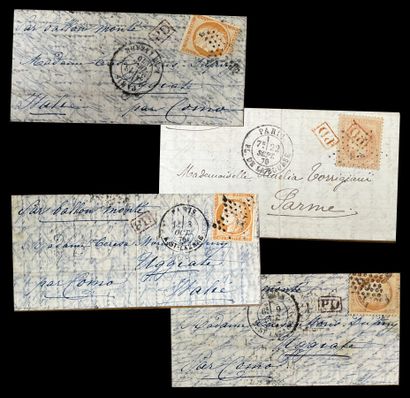 null Guerre de 1870-71 :



Importante collection de plis divers, réunis par un collectionneur...