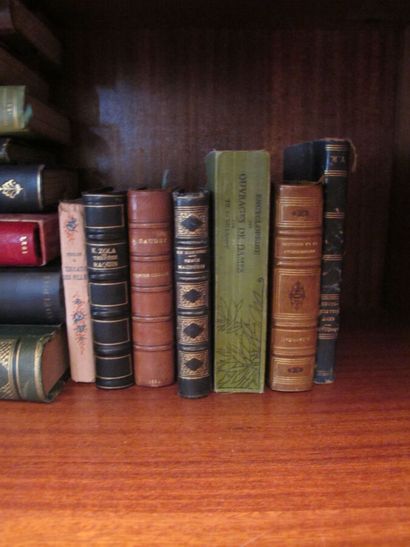 null Lot of 19th century bound books