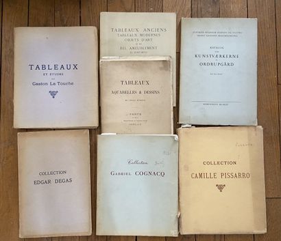 null [Sales Catalogues]

Set of seven sale catalogs, including: 

- Paintings and...