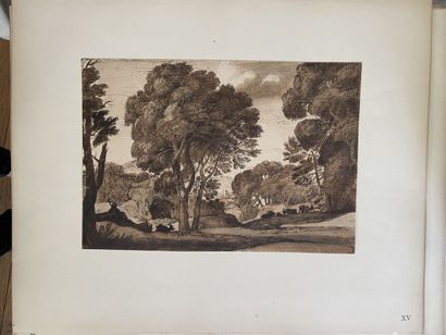 null DEMONTS (L.), Forty drawings by Claude Gellée dit Le Lorrain donated to the...