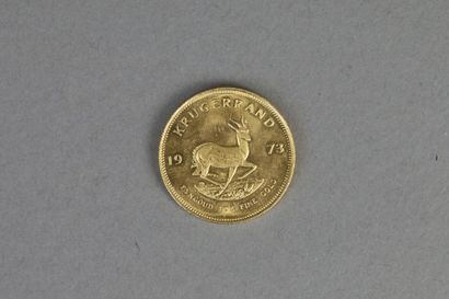 null SOUTH AFRICA

Gold KRUGERRAND, year 1973 

weight: 33,9 g