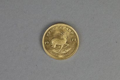 null AFRIQUE DU SUD

KRUGERRAND en or, année 1973 

Poids: 33,9 g