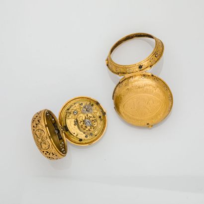 null HIGGS & EVANS, London
No. 16251
Fin XVIIIe siècle 
Montre en or à sonnerie avec...