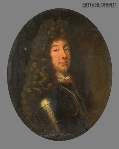 null ECOLE FRANCAISE DU XVIIème siècle
Portrait d'un gentilhomme,
Huile sur toile...