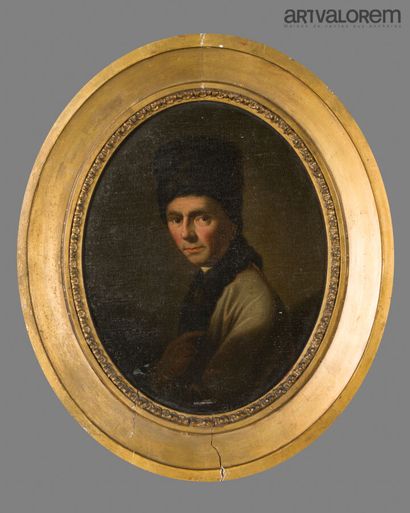 Suiveur d'Allan RAMSAY (1713-1784)
Portrait...