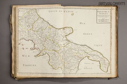 null Nicolas SANSON D'ABBEVILLE. 
Atlas . 75 cartes. Paris, Mariette, Tavernier,...