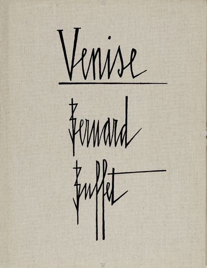 null BUFFET Bernard, 1928-1999
Venice, 1986
Book with text by Annabel Buffet and...