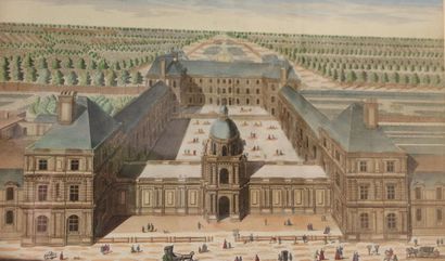 ECOLE XIXème siècle
Le palais des Tuileries...