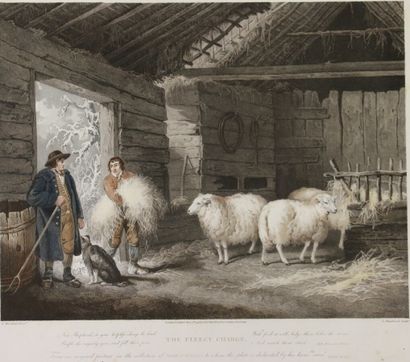 null ENGLISH SCHOOL late 18th century
The return from the market F. WEATLEY, aquatint...