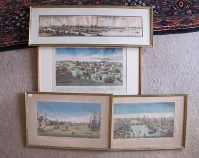 null 19th century SCHOOL,
Views of London
Set of 4 engravings in colors
Various sizes...