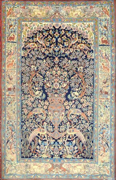 Original et fin Ispahan, Iran, vers 1975
Velours...