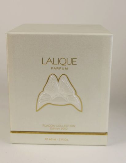 null Lalique parfums - "Butterflies" - (2003)
Bottle in solid colorless crystal pressed...