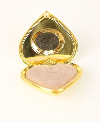 null Yves Saint Laurent - "Poudre Ecrin" - (1990s)
Solid brass compact featuring...