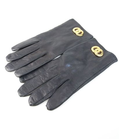 CELINE PARIS
Paire de gants en cuir teinté...