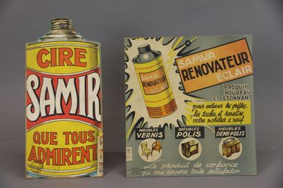 Samir - (années 1950)
Amusant panneau publicitaire...