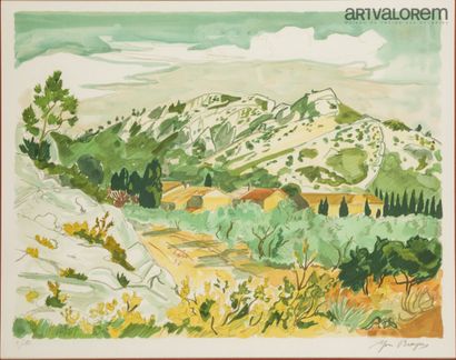 Yves BRAYER (1907-1990)
Les Alpilles
Lithographie...