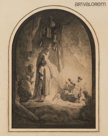 REMBRANDT VAN RIJN(1606 - 1669)
La Résurrection...
