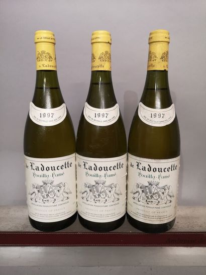 3 bouteilles POUILLY FUME La DOUCETTE 1997...