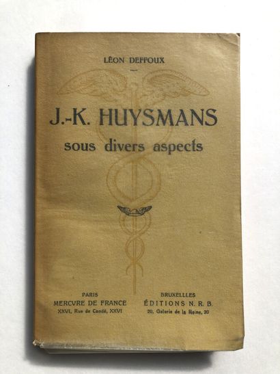 Deffoux, Léon. J.-K. Huysmans sous divers...