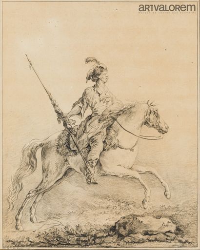 Suiveur de Jean-Baptiste LE PRINCE (1734-1781),
Pierre...