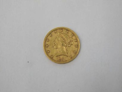 10 Dollar or, type tête, 1861