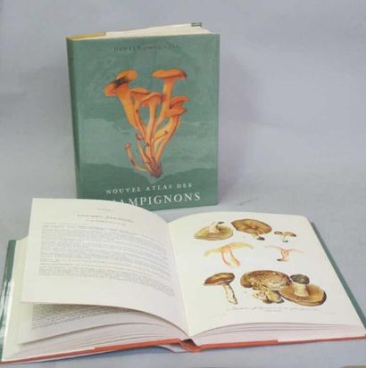 null LIVRE """Nouvel atlas des champignons"" par Henri ROMAGNESI, 1956 édt Bordas....