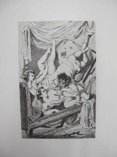 null EROTICA: BECAT (P. E.) - DORAT: Les Baisers. Paris, Ed. Eryx, 1947 ; in-8°,...