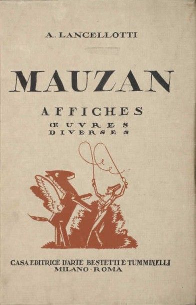 null «Mauzan affiches oeuvres diverses» par A.Lancellotti 26 planches couleurs 128...