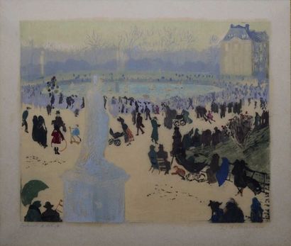 null ADRION Lucien, 1889-1953

Le grand bassin du Luxembourg

bois gravé en couleurs,...