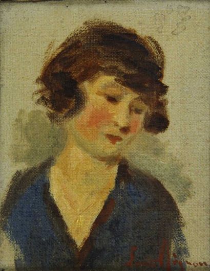 null MIGNON Lucien, 1865-1944

Jeune femme rêveuse

huile sur toile marouflée sur...