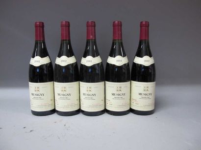 null 5 Bouteilles MUSIGNY 2002 - J. D'Issoncour