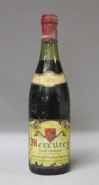 null 1 Bouteille MERCUREY "CLOS L'EVEQUE" 1973 - D'Arnault