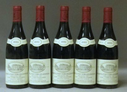 null 5 Bouteilles PERNAND VERGELESSES "LES VERGELESSES" 1995 - Chandon de Briail...