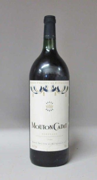 null 1 Magnum MOUTON CADET 1996 - Bordeaux