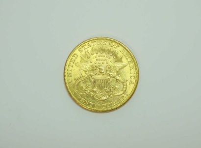 null 20 Dollars or américains Liberty, année 1901 S.
Poids: 33 g