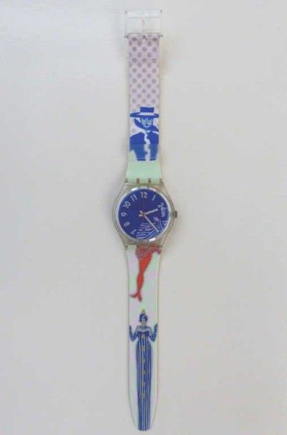 SWATCH SWATCH montre dessinée par Gruau 1992