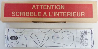 SWATCH SWATCH modéle collector de 1993 Scribble présenté dans emballage fermé en...