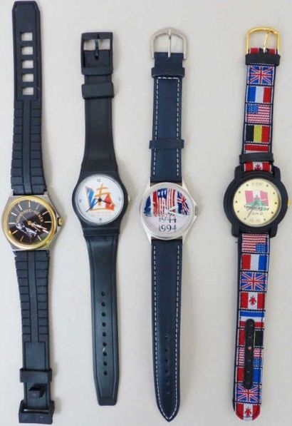 SWATCH 2 montres commémoratives « Normandie Niemen » - 2 montres « D-Day »